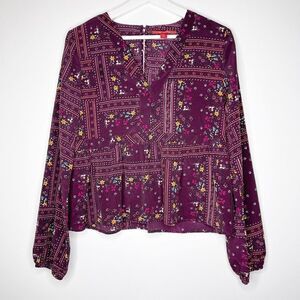 CHELSEA & VIOLET Floral Blouse